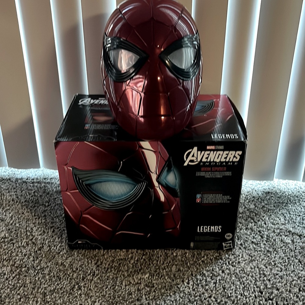 Iron spider mask. For sale 80$